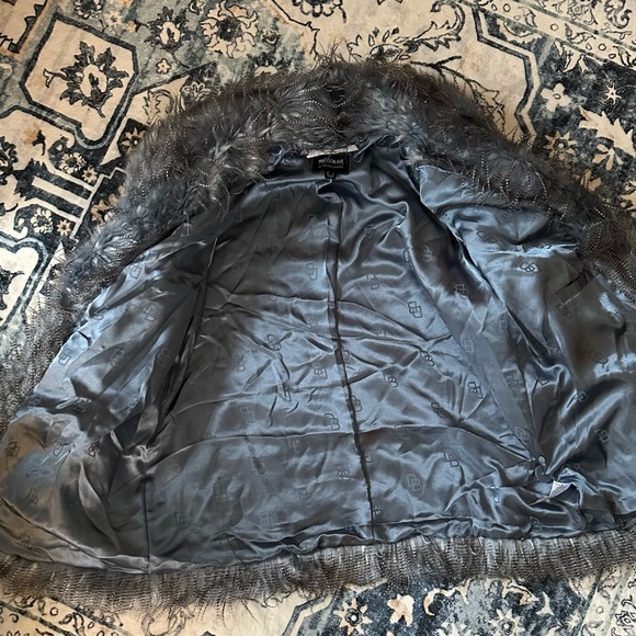 NWOT Dennis Basso Madison Avenue Tipped Fox Faux Fur - Picture 11 of 11